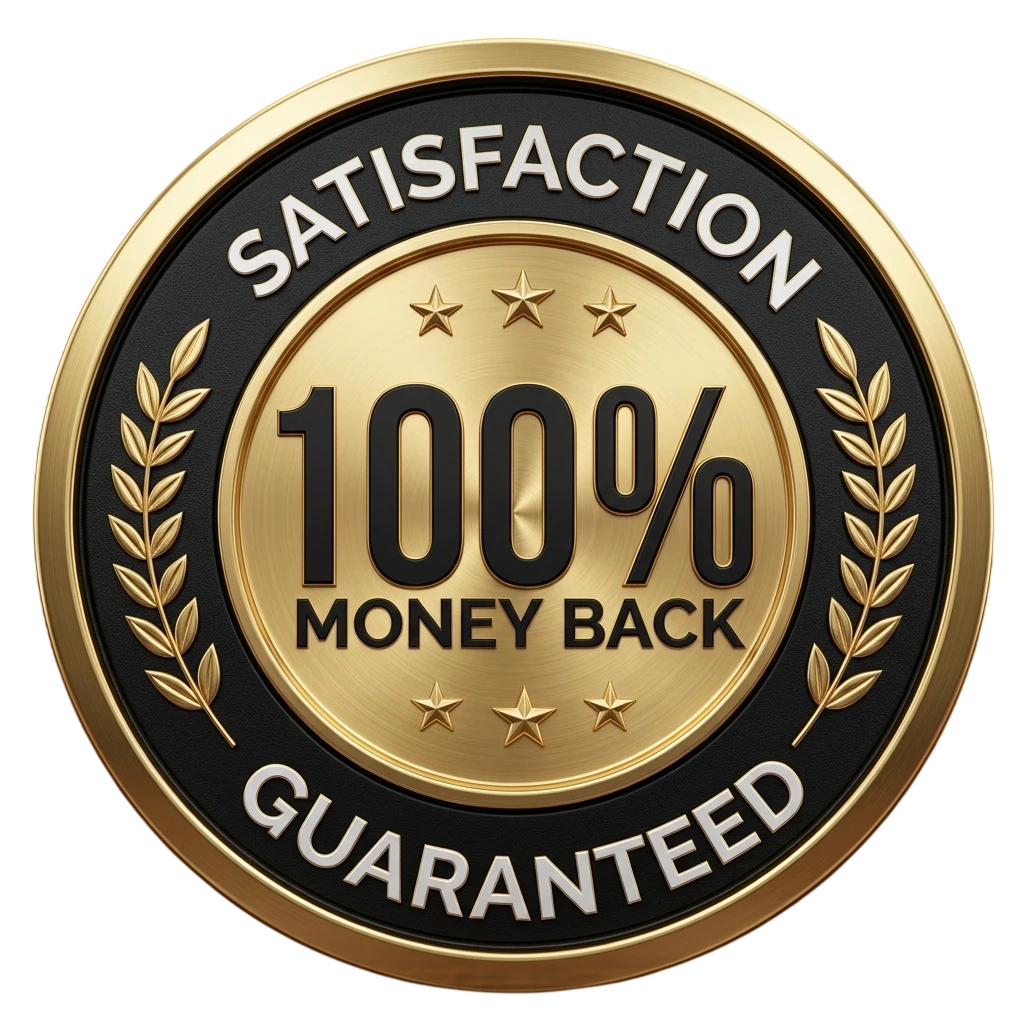 Money back guarantee badge